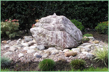 Gartenbau Schramm Oldenburg Quellsteine Garten